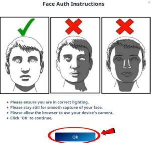 face auth instruction