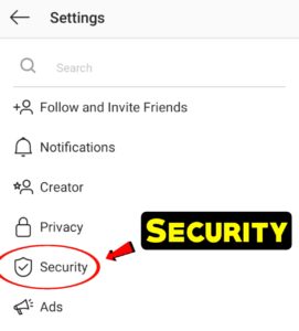 instagram security